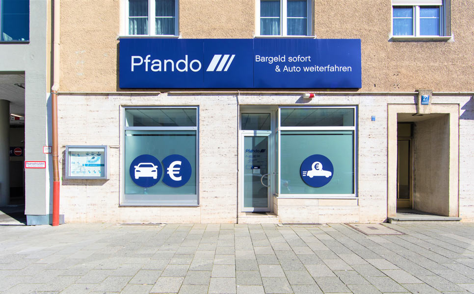 Pfando's Cash & Drive Gmbh Frankfurt Vehicle & auto pawnshop - Get cash now & keep on driving